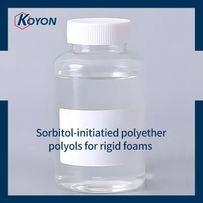 Sorbitol-polieter polioli za trde pene